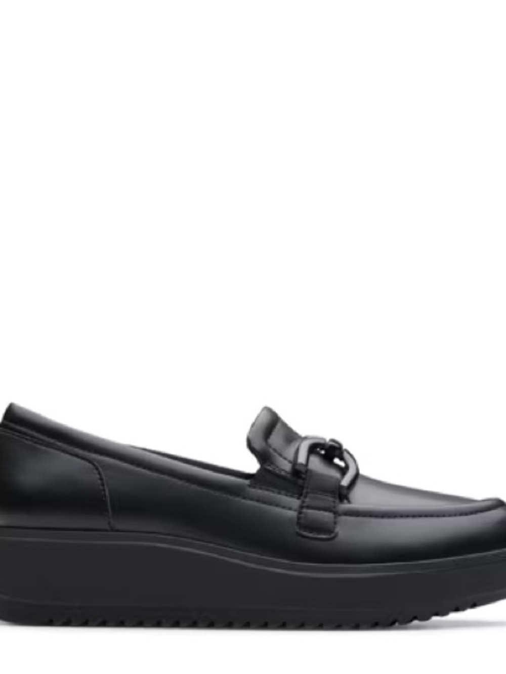 🥿CLARKS🥿LEATHER PLATFORM LOAFER🥿 - Picture 4 of 6